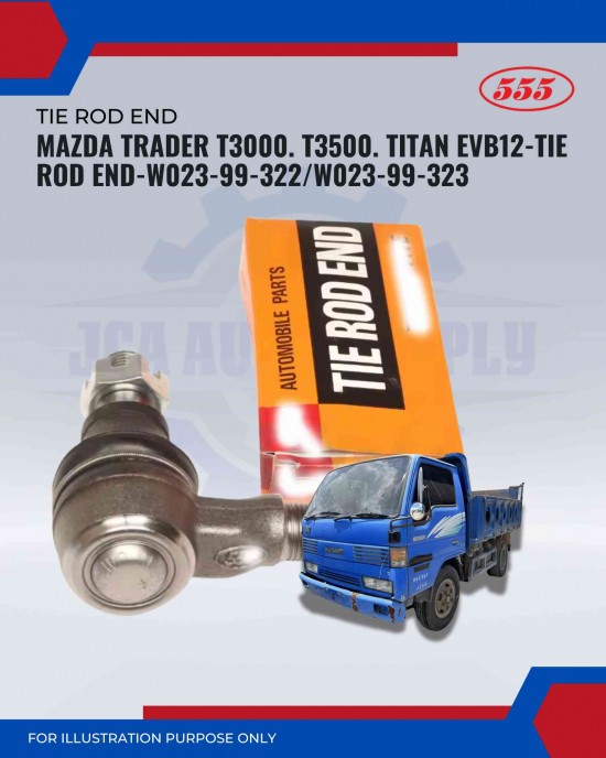 Mazda Trader T3000. T3500. Titan EVB12-Tie Rod End-W023-99-322W023-99-323