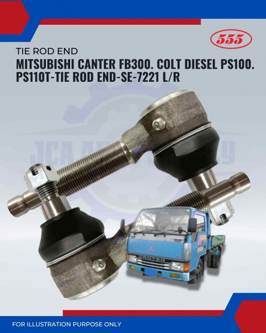 Mitsubishi Canter FB300. Colt Diesel PS100. PS110T-Tie Rod End-SE-7221 LR Mitsubishi Canter FB300. Colt Diesel PS100. PS110T-Tie Rod End-SE-7221 LR