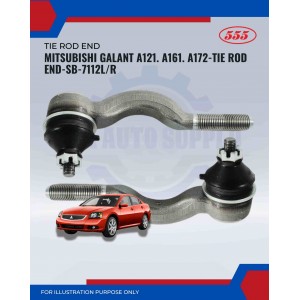 Mitsubishi Galant A121. A161. A172-Tie Rod End-SE-7112LR