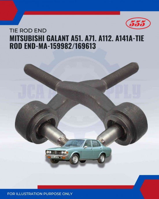 Mitsubishi Galant A51. A71. A112. A141A-Tie Rod End-MA-159982/MA-169613