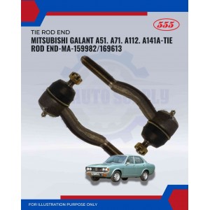 Mitsubishi Galant A51. A71. A112. A141A-Tie Rod End-MA-159982/MA-169613 Mitsubishi Galant A51. A71. A112. A141A-Tie Rod End-MA-159982/MA-169613