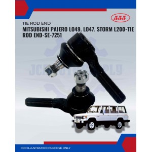 Mitsubishi Pajero LO49. LO47. Storm L200-Tie Rod End-SE-7251 Mitsubishi Pajero LO49. LO47. Storm L200-Tie Rod End-SE-7251