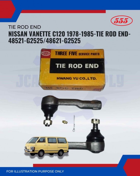 Nissan Vanette C120 1978-1985-Tie Rod End-48521-G2525/48621-G2525 Nissan Vanette C120 1978-1985-Tie Rod End-48521-G2525/48621-G2525