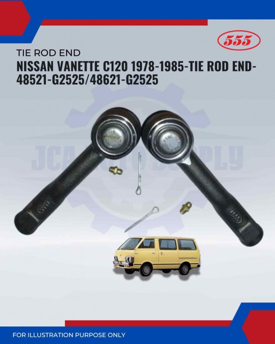 Nissan Vanette C120 1978-1985-Tie Rod End-48521-G2525/48621-G2525 Nissan Vanette C120 1978-1985-Tie Rod End-48521-G2525/48621-G2525