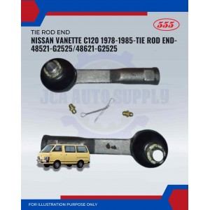 Nissan Vanette C120 1978-1985-Tie Rod End-48521-G2525/48621-G2525 Nissan Vanette C120 1978-1985-Tie Rod End-48521-G2525/48621-G2525