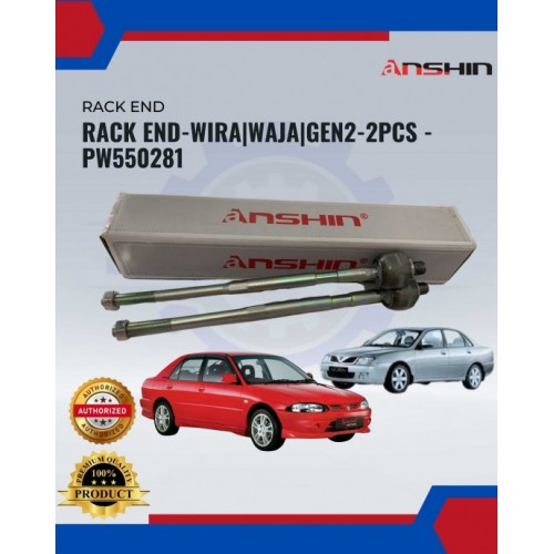 Proton Wira Waja Gen2 Steering Rack End Set-Anshin-PW550281 | ANSHIN ...