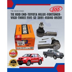 Tie Rod End-Toyota Hilux-Fortuner-Vigo-Three Five-SE-3891-45046-09281-Per set