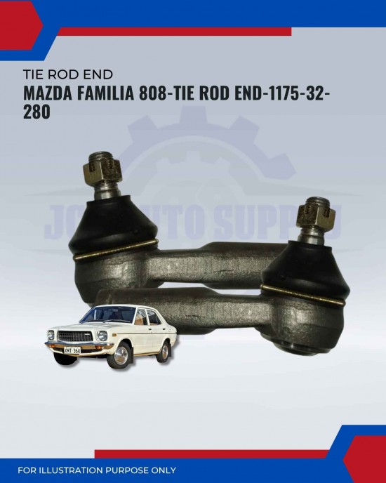 Tie Rod End Set-Mazda 808-Mazda Grand Familia-1175-32-280 Tie Rod End Set-Mazda 808-Mazda Grand Familia-1175-32-280
