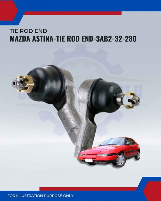 Tie Rod End Set-Mazda Astina-3AB2-32-280