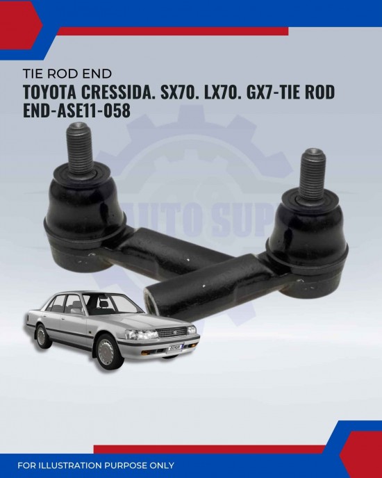 Tie Rod End Set-Toyota Cressida-SX70-LX70-GX7-ASE11-058 Tie Rod End Set-Toyota Cressida-SX70-LX70-GX7-ASE11-058