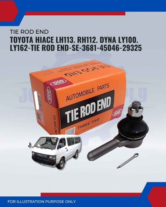 Tie Rod End Set-Toyota Hiace LH113-RH112-Dyna LY100-LY162-SE-3681-45046-29325