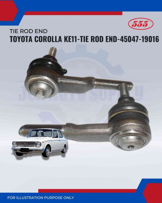 Toyota Corolla KE11-Tie Rod End-45047-19016 Toyota Corolla KE11-Tie Rod End-45047-19016