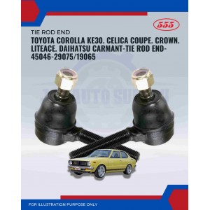 Toyota Corolla KE30.Celica Coupe. Crown. Liteace. Daihatsu Carmant-Tie Rod End-45046-29075/19065