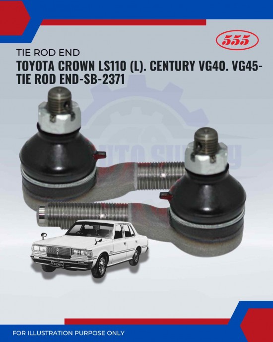 Toyota Crown LS110 (L). Century VG40. VG45-Tie Rod End-SE-2371 Toyota Crown LS110 (L). Century VG40. VG45-Tie Rod End-SE-2371