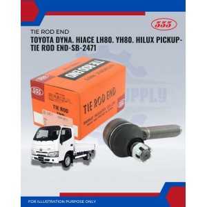 Toyota Dyna. Hiace LH80. YH80. Hilux Pickup-Tie Rod End-SE-2471