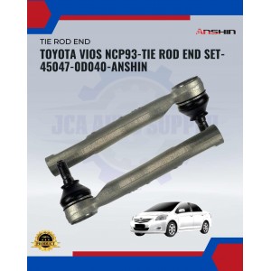 Toyota Vios Ncp93-Tie Rod End Set-45047-0D040-Anshin