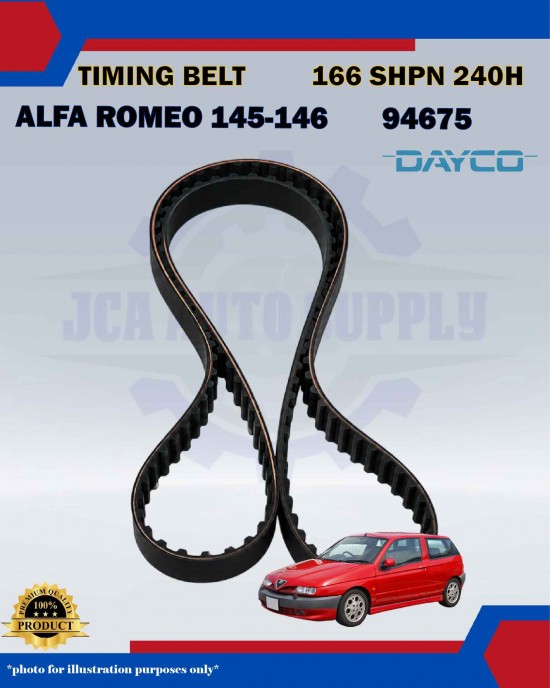 Timing Belt-Alfa Romeo 145-146-155 1.6T 16V-94675-166SHPN240H Timing Belt-Alfa Romeo 145-146-155 1.6T 16V-94675-166SHPN240H