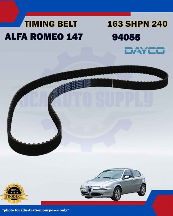 Timing Belt-Alfa Romeo 147-94674-163SHPN240
