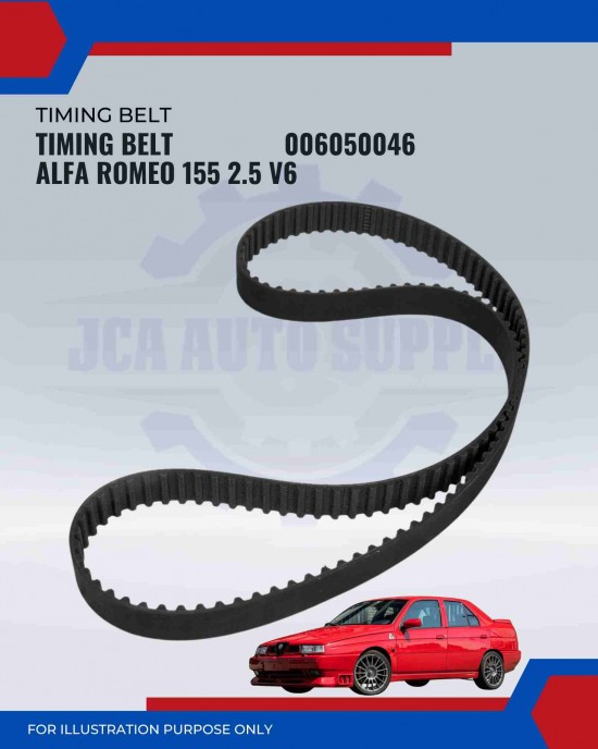 Timing Belt-Alfa Romeo 155 2.5cc V6-0060500466 Timing Belt-Alfa Romeo 155 2.5cc V6-0060500466