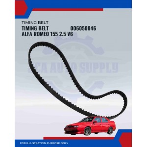 Timing Belt-Alfa Romeo 155 2.5cc V6-0060500466