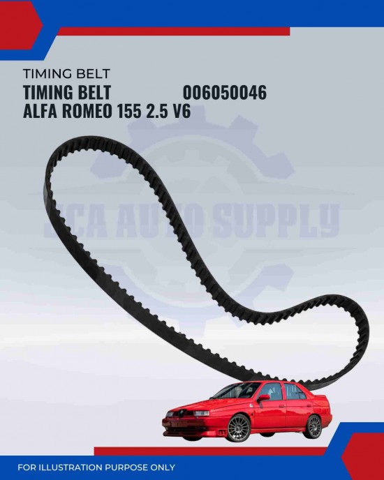 Timing Belt-Alfa Romeo 155 2.5cc V6-0060500466 Timing Belt-Alfa Romeo 155 2.5cc V6-0060500466