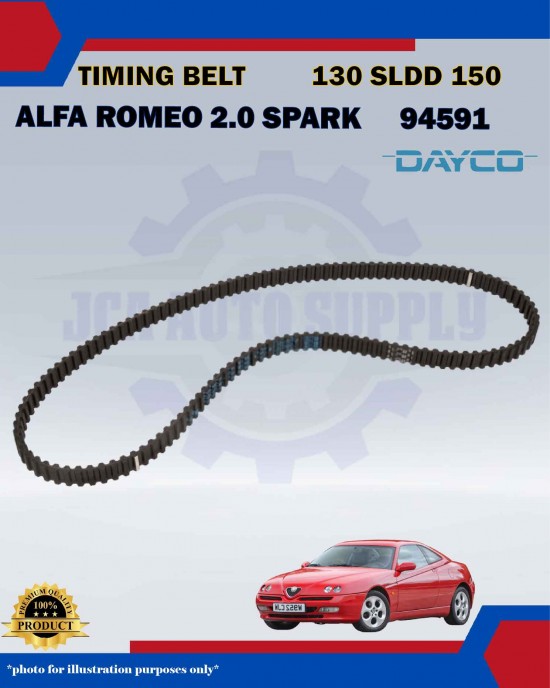 Timing Belt-Alfa Romeo 2.0cc Spark-94591-130SLDD150