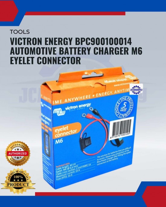Showing image for Victron Energy BPC900100014 Automotive Battery Charger M6 Eyelet Connector Victron Energy BPC900100014 Automotive Battery Charger M6 Eyelet Connector image