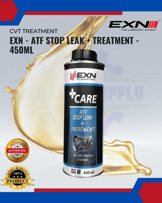 EXN ATF Stop Leak Treatment Blue 450ml Car Engine Treatments image