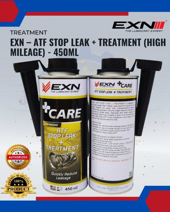 EXN – ATF Stop Leak + Treatment (High Mileage) - 450ml image