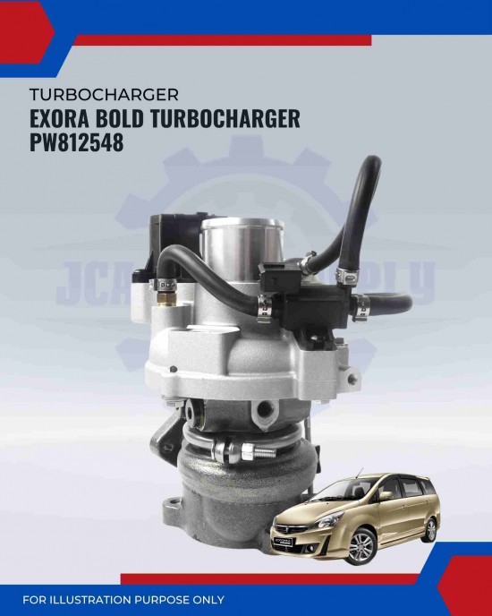 Turbocharger-Proton Exora Bold Turbo-Preve 1.6cc Turbo-Suprima 1.6cc Turbo-LCTB8001-PW812548