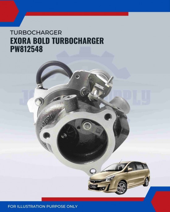 Turbocharger-Proton Exora Bold Turbo-Preve 1.6cc Turbo-Suprima 1.6cc Turbo-LCTB8001-PW812548