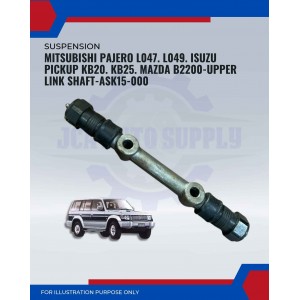 Mitsubishi Pajero L047. L049. Isuzu Pickup KB20. KB25. Mazda B2200-Upper Link Shaft-ASK15-000  