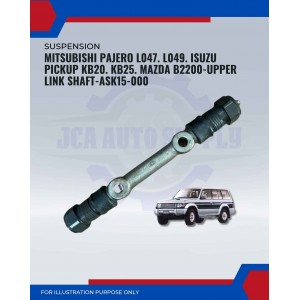 Mitsubishi Pajero L047. L049. Isuzu Pickup KB20. KB25. Mazda B2200-Upper Link Shaft-ASK15-000 Mitsubishi Pajero L047. L049. Isuzu Pickup KB20. KB25. Mazda B2200-Upper Link Shaft-ASK15-000