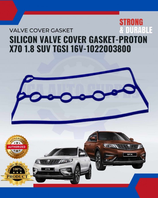 Silicone Valve Cover Gasket - Proton X70 1.8 SUV TGDI 16V - 1022003800 image