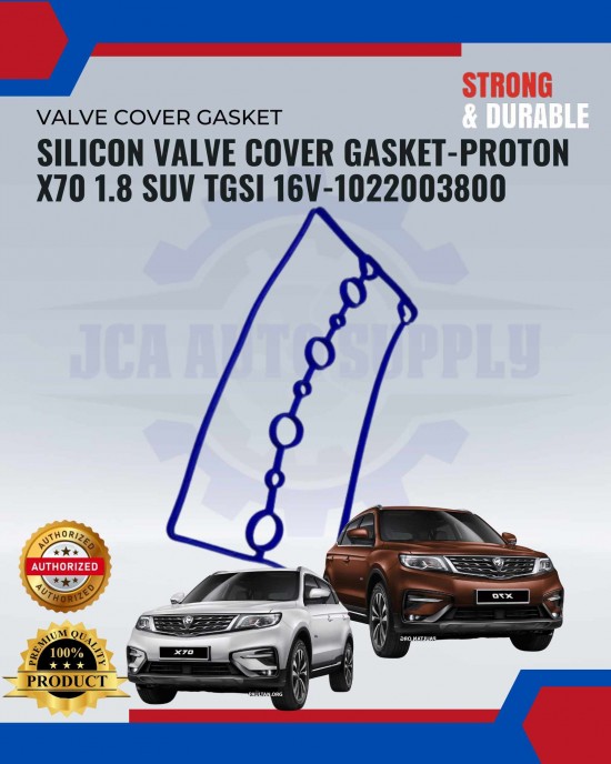 Silicone Valve Cover Gasket - Proton X70 1.8 SUV TGDI 16V - 1022003800 image