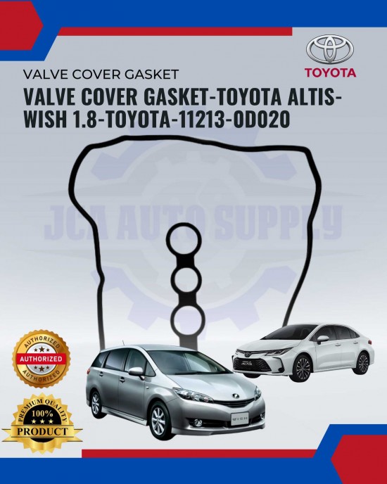 Valve Cover Gasket-Toyota Altis-Wish 1.8-Toyota-11213-0D020 image