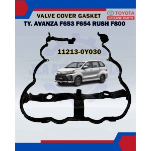 Toyota Valve Cover Gasket ORIGINAL - Avanza F653 F654 RUSH F800 VIOS - 11213-0Y030 Toyota Valve Cover Gasket ORIGINAL - Avanza F653 F654 RUSH F800 VIOS - 11213-0Y030