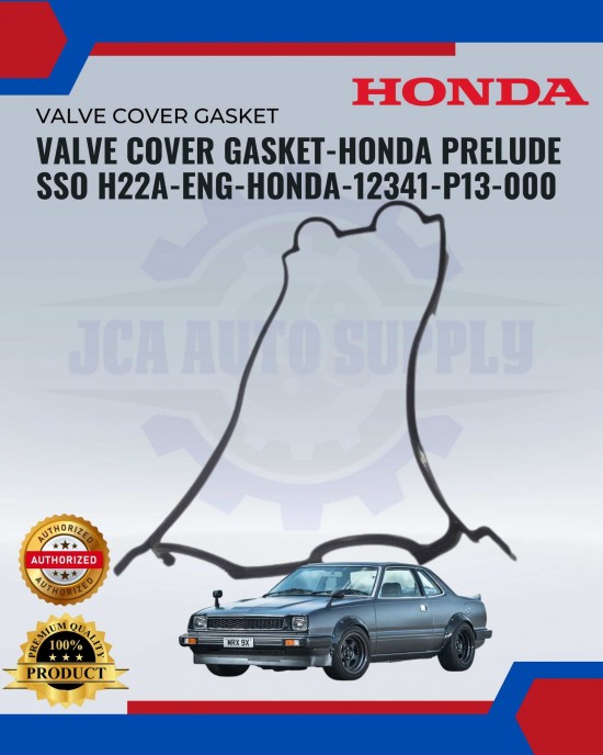 Valve Cover Gasket-Honda Prelude SSO H22A-ENG-HONDA-12341-P13-000 image