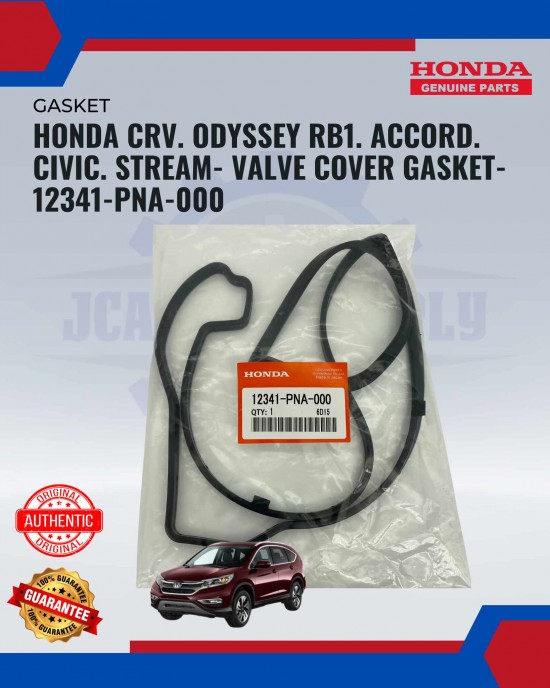Showing image for Honda CRV. Odyssey RB1. Accord. Civic. Stream-Valve Cover Gasket-12341-PNA-000 Honda CRV. Odyssey RB1. Accord. Civic. Stream-Valve Cover Gasket-12341-PNA-000 Gaskets image