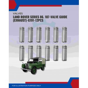 Exhaust Valve Guide Set (12pcs)-Land Rover 86 Series-107 Series-G191