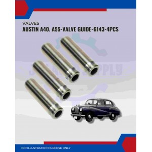 Exhaust Valve Guide Set (4pcs)-Austin A40-A50-A55-G143 Exhaust Valve Guide Set (4pcs)-Austin A40-A50-A55-G143