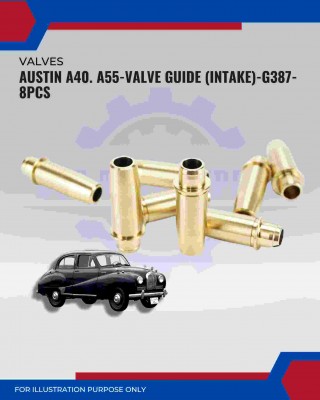 Exhaust Valve Guide Set (8pcs)-Austin A40-A55-G387 Exhaust Valve Guide Set (8pcs)-Austin A40-A55-G387