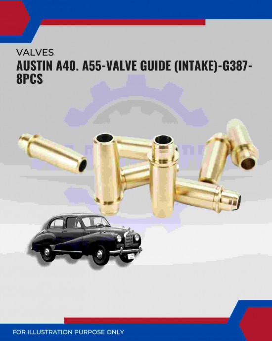 Exhaust Valve Guide Set (8pcs)-Austin A40-A55-G387