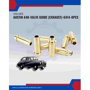 Exhaust Valve Guide Set (8pcs)-Austin A40-G414 Exhaust Valve Guide Set (8pcs)-Austin A40-G414
