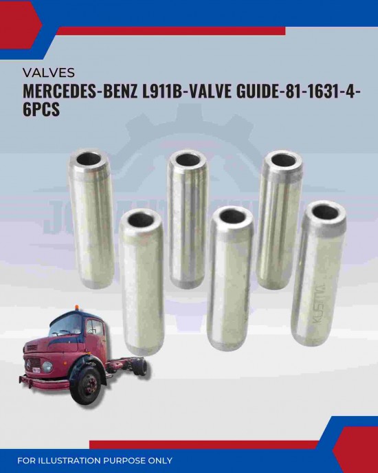 Exhaust Valve Guide Set (6pcs)-Mercedes Benz 911B-81-1631-4 Exhaust Valve Guide Set (6pcs)-Mercedes Benz 911B-81-1631-4