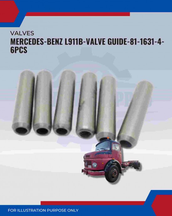 Exhaust Valve Guide Set (6pcs)-Mercedes Benz 911B-81-1631-4 Exhaust Valve Guide Set (6pcs)-Mercedes Benz 911B-81-1631-4