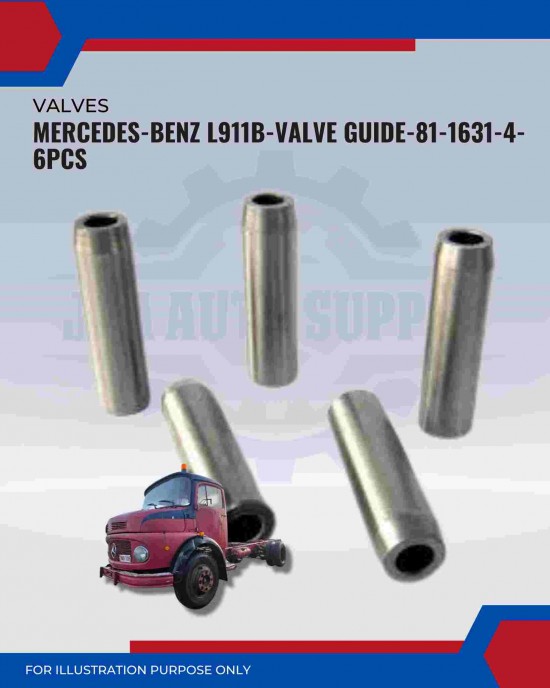 Exhaust Valve Guide Set (6pcs)-Mercedes Benz 911B-81-1631-4 Exhaust Valve Guide Set (6pcs)-Mercedes Benz 911B-81-1631-4