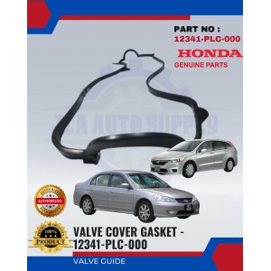 Valve Cover Gasket-Civic S5a Stream S7A 1.7-HONDA-12341-PLC-000