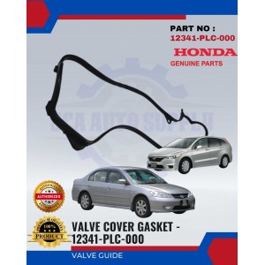 Valve Cover Gasket-Civic S5a Stream S7A 1.7-HONDA-12341-PLC-000