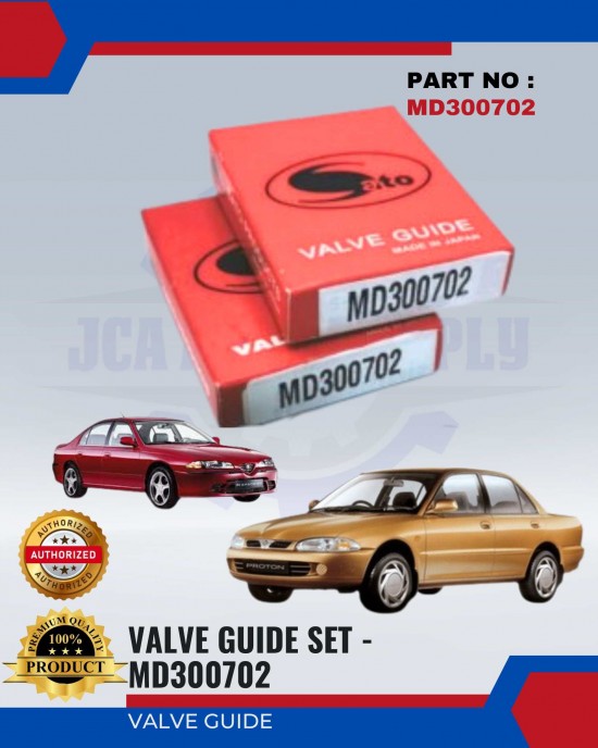 Valve-Guide-Set-Proton Wira 1.6 1.8 - Perdana All Type-Inlet-Exhaust-MD300702-MD172530 Valve / Valve Guide / Valve Cover image